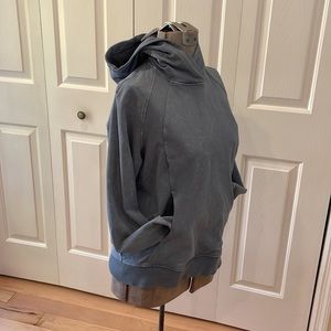 Lululemon acid wash scuba bluish/gray long sleeve hoodie sweatshirt